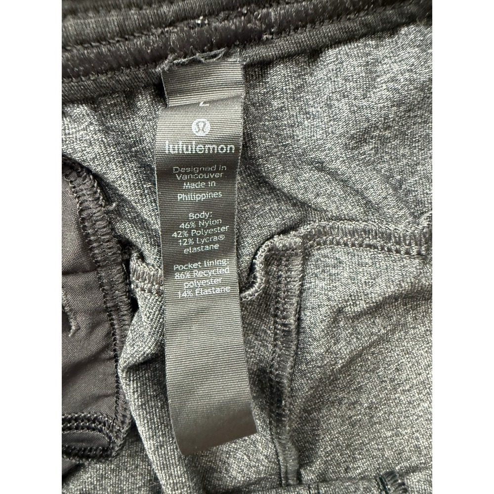 Lululemon Mens Intent Jogger Heathered Grey Athletic Pants Size Large LM5569 - Picture 3 of 8